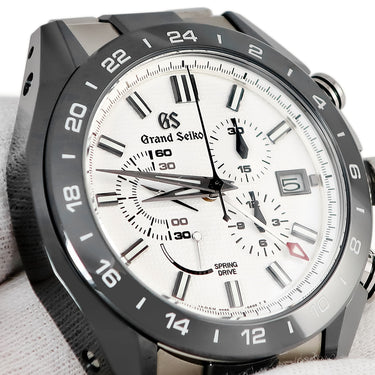 腕時計 グランドセイコー Grand Seiko スポーツコレクション スプリングドライブ クロノグラフ GMT SBGC221 9R86-0AG0 自動巻き メンズ