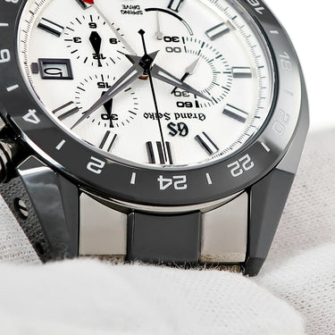 腕時計 グランドセイコー Grand Seiko スポーツコレクション スプリングドライブ クロノグラフ GMT SBGC221 9R86-0AG0 自動巻き メンズ
