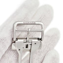 エルメス HERMES 純正 アップルウォッチ 44 45 46 49 mm用 キリム カーキ ラバー ステンレススチール 腕時計パーツ ラバー ベルト 35ｍｍ 緑 バックル付き