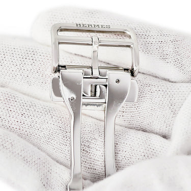 エルメス HERMES 純正 アップルウォッチ 44 45 46 49 mm用 キリム カーキ ラバー ステンレススチール 腕時計パーツ ラバー ベルト 35ｍｍ 緑 バックル付き