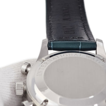 腕時計 IWC IWC ポルトギーゼ クロノグラフ IW371446 自動巻き メンズ シルバー スモールセコンド 青針 アラビア