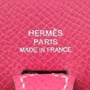 エルメス HERMES エヴリンTPM ローズティリアン トリヨンクレマンス ショルダーバッグ シルバー金具