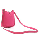 エルメス HERMES エヴリンTPM ローズティリアン トリヨンクレマンス ショルダーバッグ シルバー金具