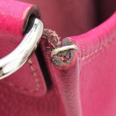 エルメス HERMES エヴリンTPM ローズティリアン トリヨンクレマンス ショルダーバッグ シルバー金具