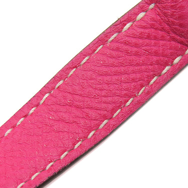 エルメス HERMES エヴリンTPM ローズティリアン トリヨンクレマンス ショルダーバッグ シルバー金具