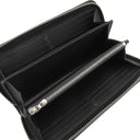 ルイヴィトン LOUIS VUITTON ジッピー ロックミー M62622 ブラック カーフ 長財布 シルバー金具 黒 LVロゴプレート ラウンドファスナー