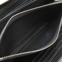 ルイヴィトン LOUIS VUITTON ジッピー ロックミー M62622 ブラック カーフ 長財布 シルバー金具 黒 LVロゴプレート ラウンドファスナー