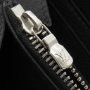 ルイヴィトン LOUIS VUITTON ジッピー ロックミー M62622 ブラック カーフ 長財布 シルバー金具 黒 LVロゴプレート ラウンドファスナー