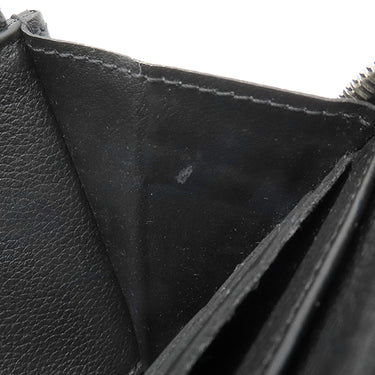ルイヴィトン LOUIS VUITTON ジッピー ロックミー M62622 ブラック カーフ 長財布 シルバー金具 黒 LVロゴプレート ラウンドファスナー