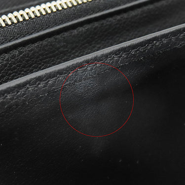 ルイヴィトン LOUIS VUITTON ジッピー ロックミー M62622 ブラック カーフ 長財布 シルバー金具 黒 LVロゴプレート ラウンドファスナー