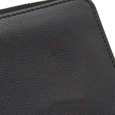 ルイヴィトン LOUIS VUITTON ジッピー ロックミー M62622 ブラック カーフ 長財布 シルバー金具 黒 LVロゴプレート ラウンドファスナー