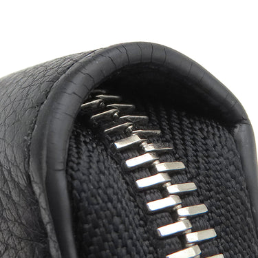 ルイヴィトン LOUIS VUITTON ジッピー ロックミー M62622 ブラック カーフ 長財布 シルバー金具 黒 LVロゴプレート ラウンドファスナー