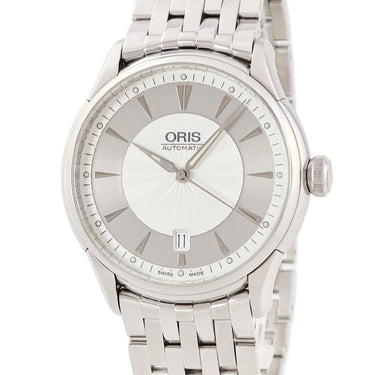 腕時計 オリス ORIS アートリエ デイト シルバー 01 733 7591 4051-07 8 21 73 自動巻き メンズ ギョウシェ