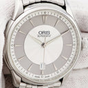 腕時計 オリス ORIS アートリエ デイト シルバー 01 733 7591 4051-07 8 21 73 自動巻き メンズ ギョウシェ