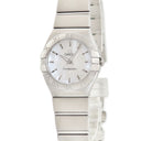 腕時計 オメガ OMEGA コンステレーション ブラッシュクォーツ 123.10.24.60.05.001 クオーツ レディース ホワイト シェル