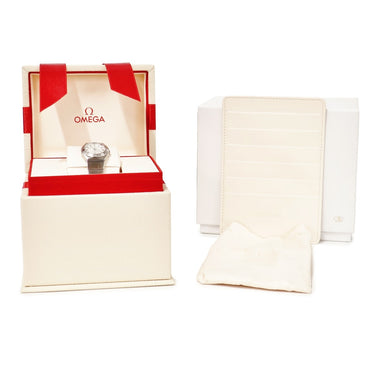 腕時計 オメガ OMEGA コンステレーション ブラッシュクォーツ 123.10.24.60.05.001 クオーツ レディース ホワイト シェル