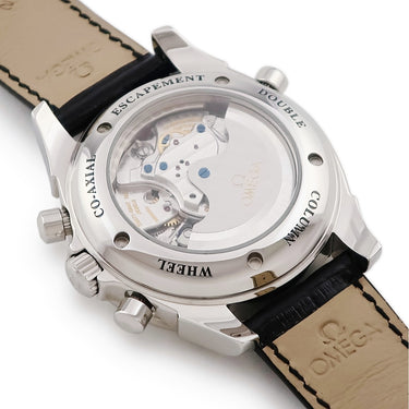 腕時計 オメガ OMEGA デ ヴィル コーアクシャル ラトラパンテ 4847.50.31 自動巻き メンズ スプリットセコンド クロノグラフ デイト