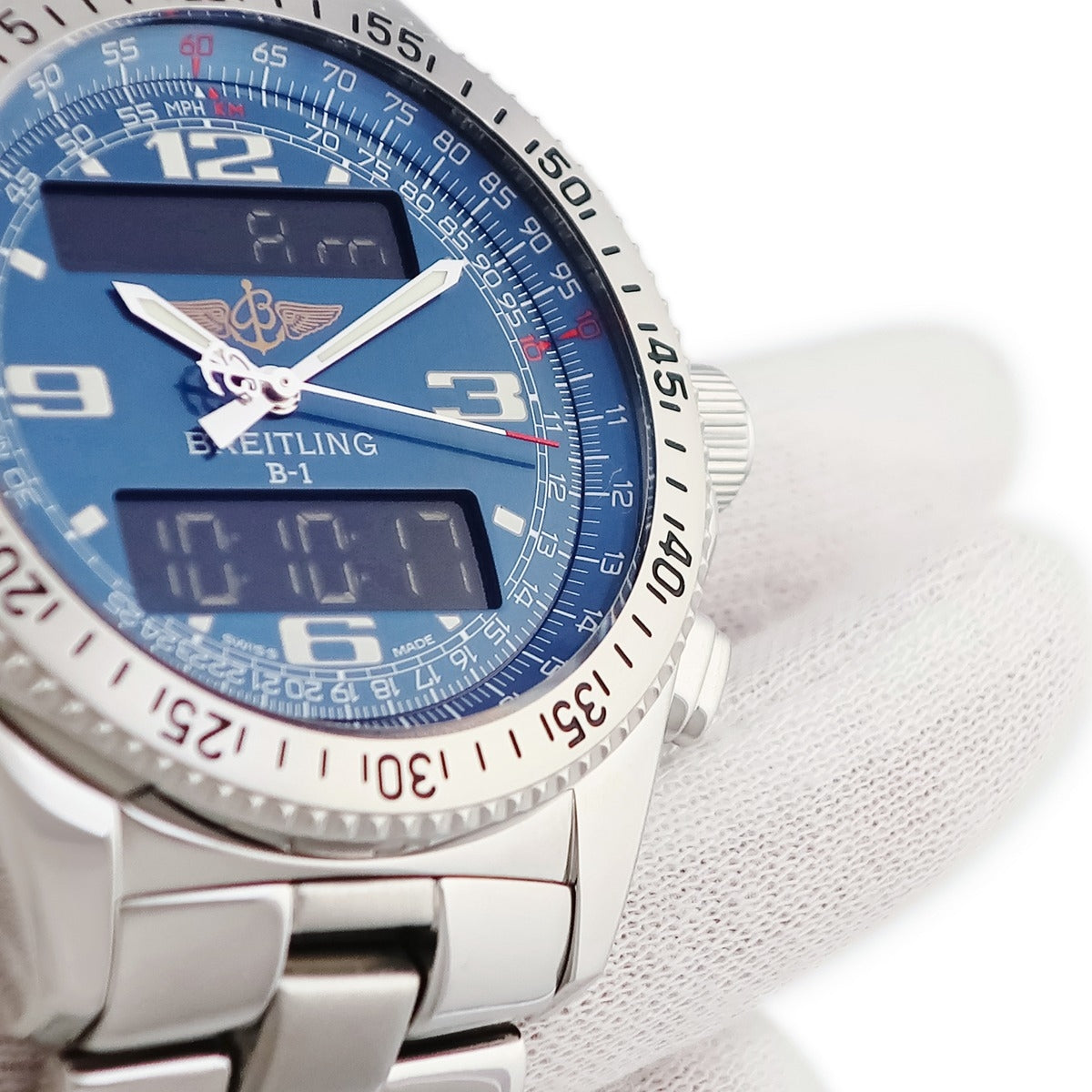 ブライトリング BREITLING B-1 デジタルアナログ A68362 A696C11FA