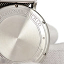 腕時計 IWC IWC ポートフィノ オートマティック IW356506 自動巻き メンズ ブラック デイト バー ローマン メッシュブレス