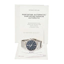 腕時計 IWC IWC ポートフィノ オートマティック IW356506 自動巻き メンズ ブラック デイト バー ローマン メッシュブレス