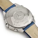 腕時計 ジェイコブ JACOB&CO 5タイムゾーン ワールドマップ JC-124D クオーツ メンズ 純正ダイヤ パヴェ シェル ブルー GMT デイト