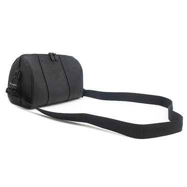 ルイヴィトン LOUIS VUITTON シティ キーポル M26750 ノワール レザー モノグラムシャドウレザー ショルダーバッグ マットブラック金具 黒