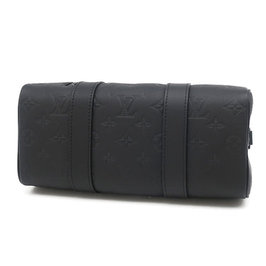 ルイヴィトン LOUIS VUITTON シティ キーポル M26750 ノワール レザー モノグラムシャドウレザー ショルダーバッグ マットブラック金具 黒