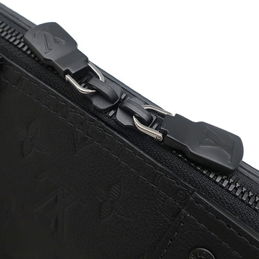 ルイヴィトン LOUIS VUITTON シティ キーポル M26750 ノワール レザー モノグラムシャドウレザー ショルダーバッグ マットブラック金具 黒