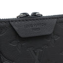 ルイヴィトン LOUIS VUITTON シティ キーポル M26750 ノワール レザー モノグラムシャドウレザー ショルダーバッグ マットブラック金具 黒