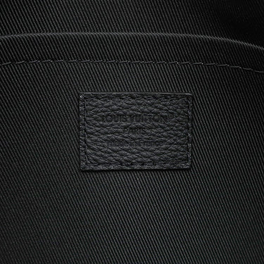 ルイヴィトン LOUIS VUITTON シティ キーポル M26750 ノワール レザー モノグラムシャドウレザー ショルダーバッグ マットブラック金具 黒