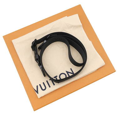 ルイヴィトン LOUIS VUITTON シティ キーポル M26750 ノワール レザー モノグラムシャドウレザー ショルダーバッグ マットブラック金具 黒