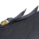 ルイヴィトン LOUIS VUITTON ポシェット フェリシー M83589 ネイビー モノグラムアンプラント チェーンウォレット ゴールド金具 紺 チェーンショルダー