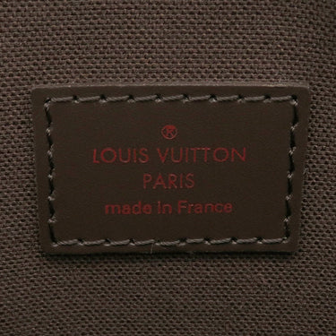 ルイヴィトン LOUIS VUITTON トロター ボブール N41135 ダミエエベヌ ダミエキャンバス ショルダーバッグ シルバー金具 茶