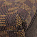 ルイヴィトン LOUIS VUITTON トロター ボブール N41135 ダミエエベヌ ダミエキャンバス ショルダーバッグ シルバー金具 茶