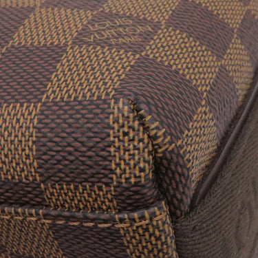 ルイヴィトン LOUIS VUITTON トロター ボブール N41135 ダミエエベヌ ダミエキャンバス ショルダーバッグ シルバー金具 茶