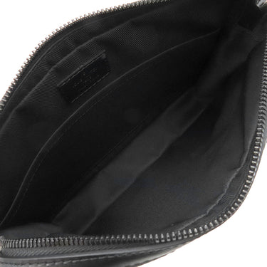 ルイヴィトン LOUIS VUITTON トリオ メッセンジャー M46602 ブラック レザー モノグラムシャドウレザー ショルダーバッグ ブラック金具 黒 斜め掛け