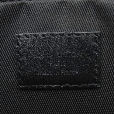 ルイヴィトン LOUIS VUITTON トリオ メッセンジャー M46602 ブラック レザー モノグラムシャドウレザー ショルダーバッグ ブラック金具 黒 斜め掛け