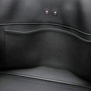 エルメス HERMES シャドーバーキン35 ブラック ヴォースイフト ハンドバッグ シルバー金具 黒