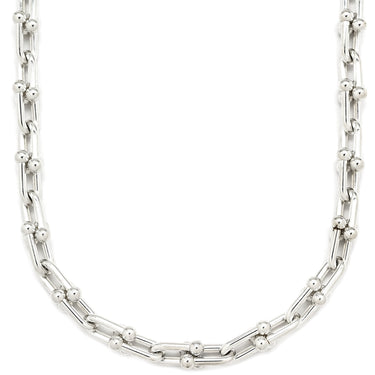 ティファニー Tiffany & Co ハードウェア スモール リンク 60153093 シルバー シルバー925 ネックレス AG925 SV925 Tiffany&Co.