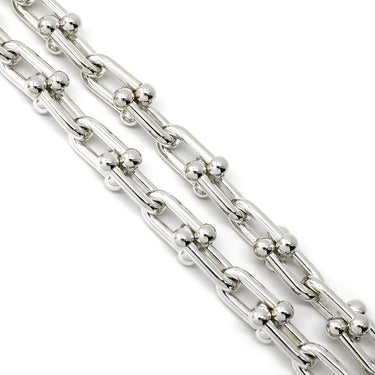 ティファニー Tiffany & Co ハードウェア スモール リンク 60153093 シルバー シルバー925 ネックレス AG925 SV925 Tiffany&Co.