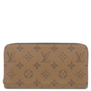 ルイヴィトン LOUIS VUITTON ジッピー ウォレット M82444 モノグラムリバース レザー モノグラムリバースキャンバス 長財布 ゴールド金具 茶 ラウンドファスナー