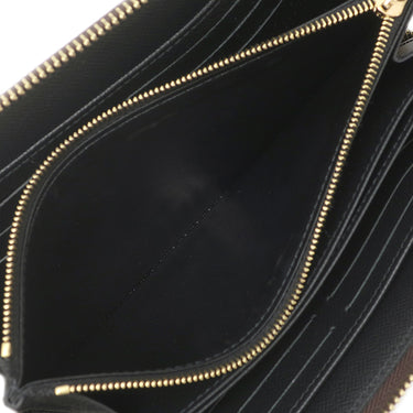 ルイヴィトン LOUIS VUITTON ジッピー ウォレット M82444 モノグラムリバース レザー モノグラムリバースキャンバス 長財布 ゴールド金具 茶 ラウンドファスナー