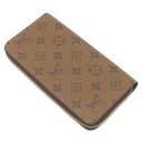 ルイヴィトン LOUIS VUITTON ジッピー ウォレット M82444 モノグラムリバース レザー モノグラムリバースキャンバス 長財布 ゴールド金具 茶 ラウンドファスナー