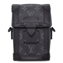 ルイヴィトン LOUIS VUITTON ヴェルティカル トランク ウェアラブル M82077 モノグラムエクリプス レザー モノグラムエクリプスキャンバス ショルダーバッグ ブラック金具