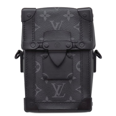 ルイヴィトン LOUIS VUITTON ヴェルティカル トランク ウェアラブル M82077 モノグラムエクリプス レザー モノグラムエクリプスキャンバス ショルダーバッグ ブラック金具