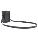 ルイヴィトン LOUIS VUITTON ヴェルティカル トランク ウェアラブル M82077 モノグラムエクリプス レザー モノグラムエクリプスキャンバス ショルダーバッグ ブラック金具