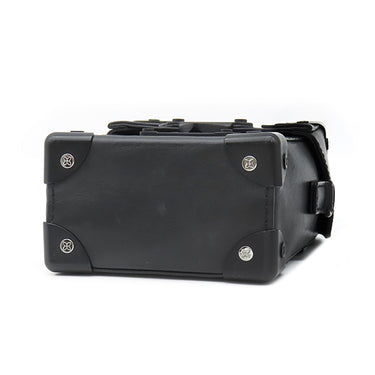 ルイヴィトン LOUIS VUITTON ヴェルティカル トランク ウェアラブル M82077 モノグラムエクリプス レザー モノグラムエクリプスキャンバス ショルダーバッグ ブラック金具