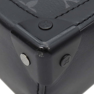 ルイヴィトン LOUIS VUITTON ヴェルティカル トランク ウェアラブル M82077 モノグラムエクリプス レザー モノグラムエクリプスキャンバス ショルダーバッグ ブラック金具