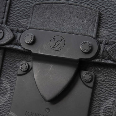 ルイヴィトン LOUIS VUITTON ヴェルティカル トランク ウェアラブル M82077 モノグラムエクリプス レザー モノグラムエクリプスキャンバス ショルダーバッグ ブラック金具