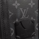 ルイヴィトン LOUIS VUITTON ヴェルティカル トランク ウェアラブル M82077 モノグラムエクリプス レザー モノグラムエクリプスキャンバス ショルダーバッグ ブラック金具